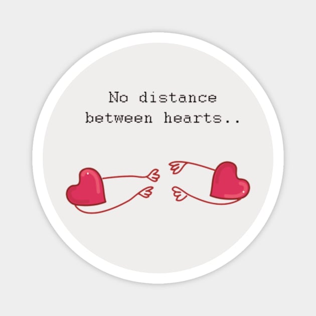 No Difference Between Hearts Magnet by HeartFavoriteDesigns